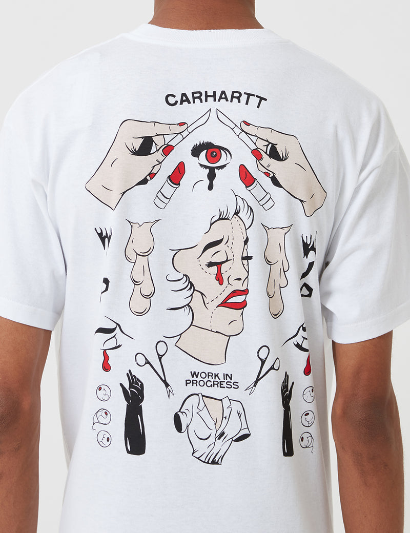 Carhartt-WIP Horror T-Shirt - White
