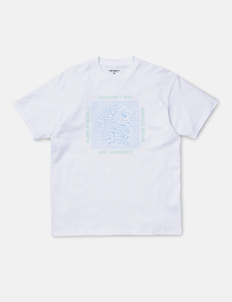 T-shirt Carhartt-WIP WIP Grid C - Blanc