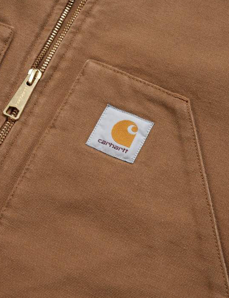 Carhartt-WIPベスト（オーガニックコットン）-ハミルトンブラウン