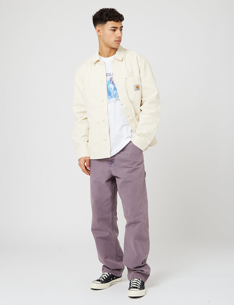 Carhartt-WIP Single Knee Pant - Razzmic Violet