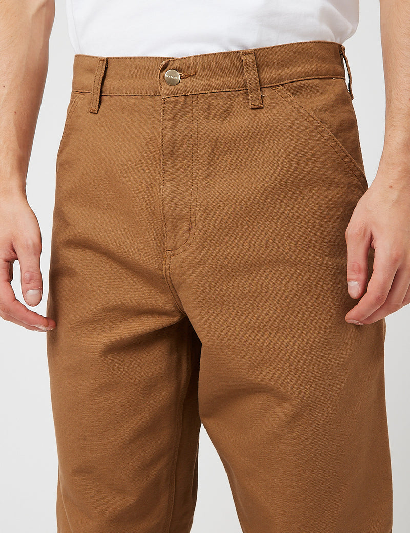 Carhartt-WIP Single-Knie-Hose - Hamilton Brown