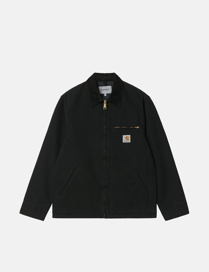 Carhartt-WIP Detroit Jacket (Organic Cotton, 12 oz) - Black/Black