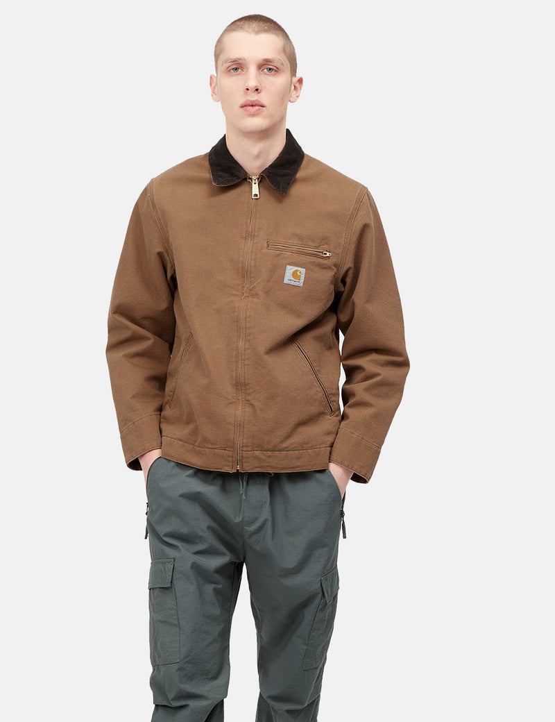 Carhartt-WIP Detroit Jacket (Organic Cotton, 12 oz) - Hamilton Brown