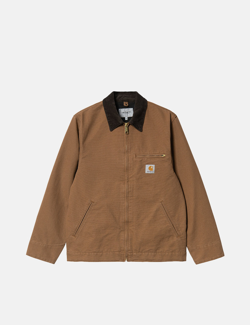 Carhartt-WIP Detroit Jacket (Organic Cotton, 12 oz) - Hamilton Brown