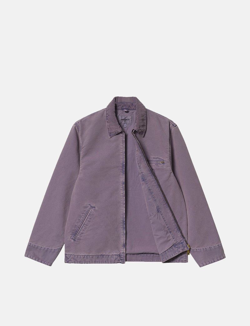 Carhartt-WIP Detroit Jacket (coton biologique, 12 oz) - Razzmic Purple