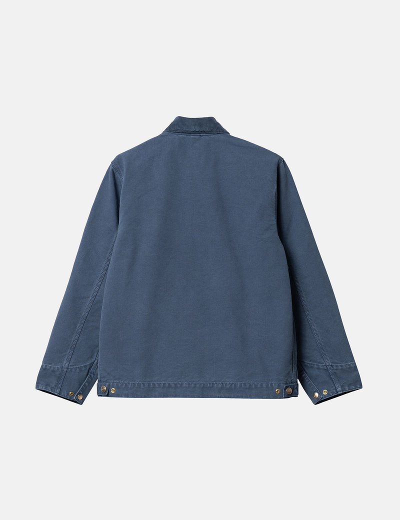 Carhartt-WIP Detroit Jacket (Organic) - Storm Blue Faded