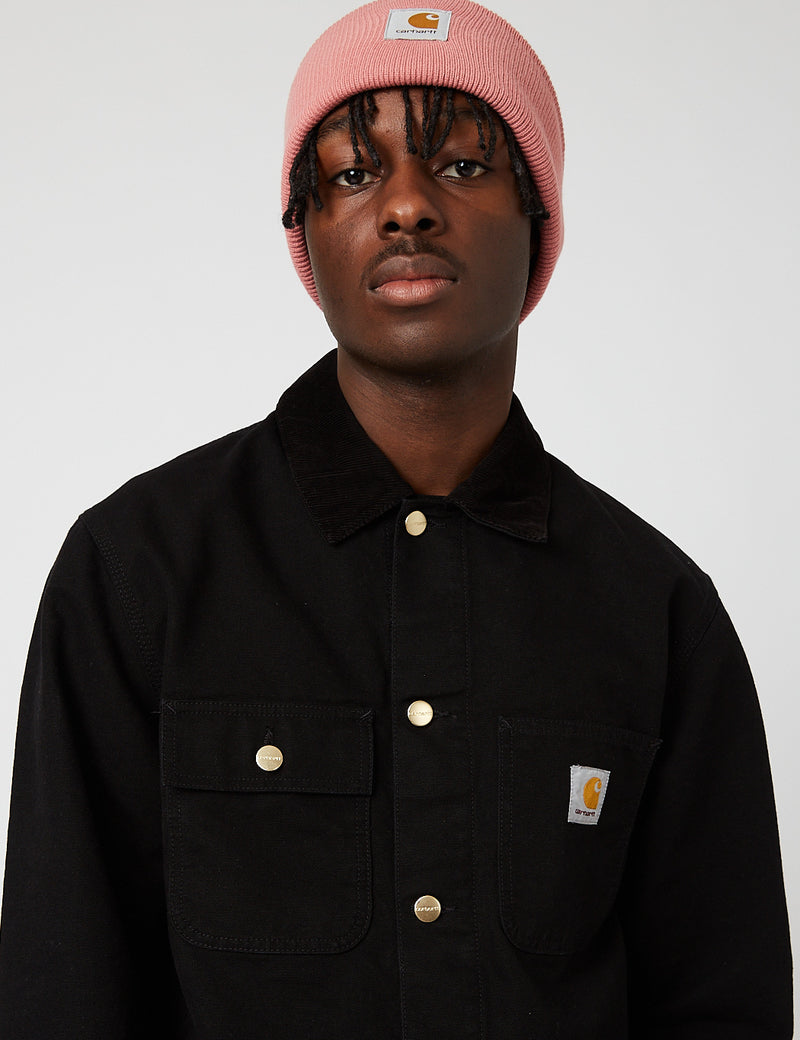 Carhartt-WIPミシガンコート（オーガニックコットン、12オンス）-ブラック/ブラック