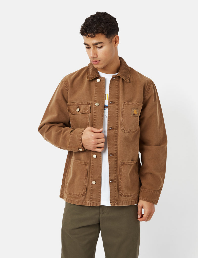 Vestes et manteaux Carhartt WIP Detroit Jacket Dusty H Brown/ Dusty H Brown  Faded