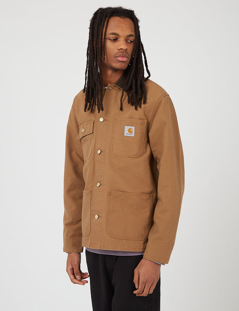 Carhartt-WIPミシガンコート-ハミルトンブラウン/タバコURBAN EXCESS。