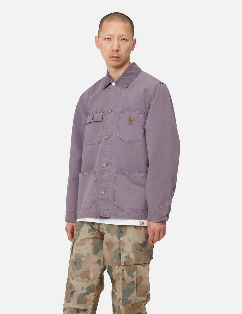 Carhartt-WIP-WIPミシガンコート（オーガニックコットン）-ラズミックパープル