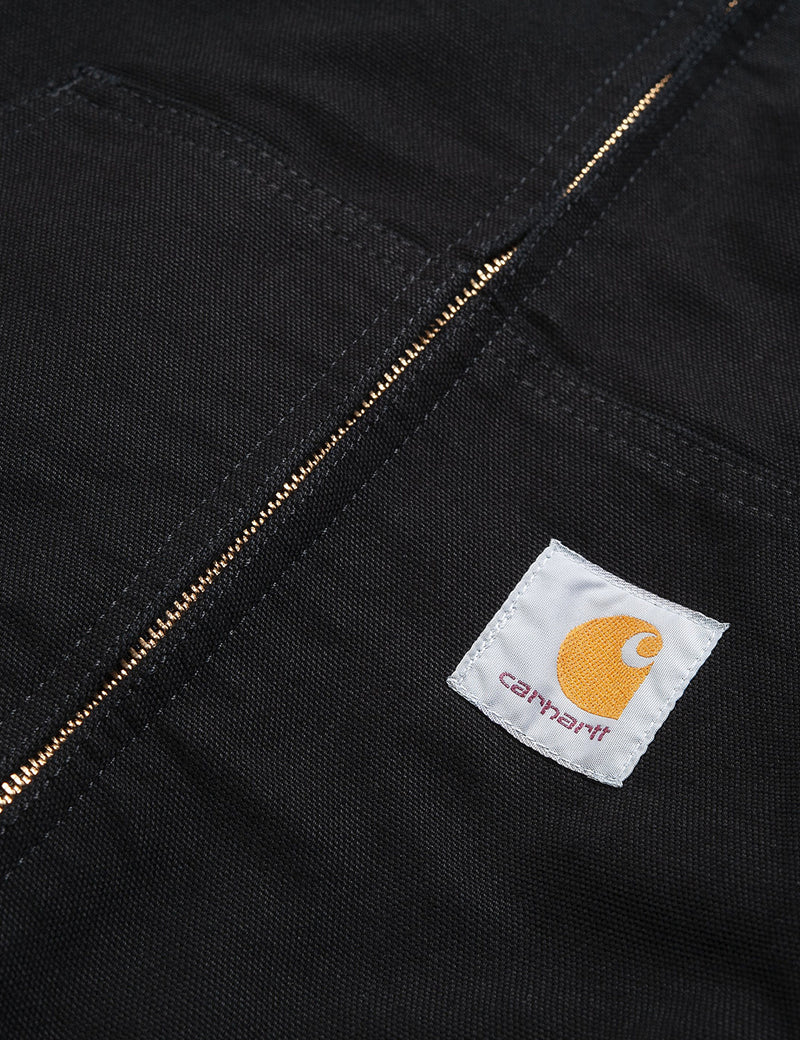 Carhartt-WIPアクティブジャケット（オーガニックコットン）-ブラック