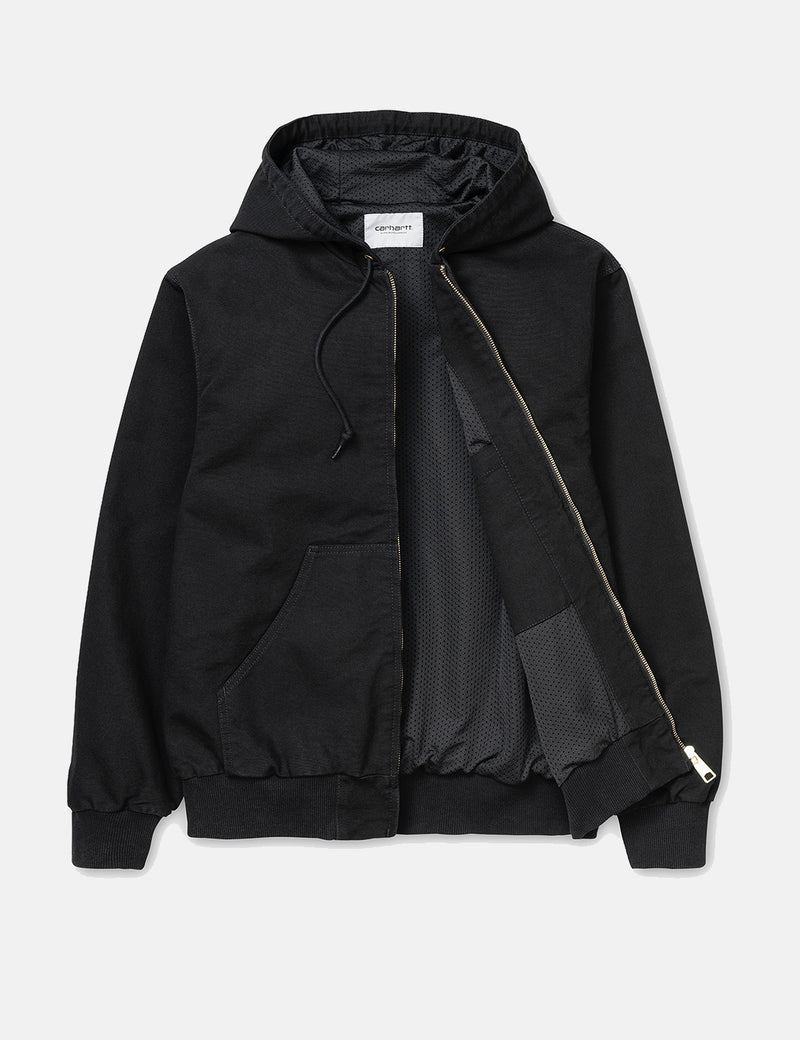Carhartt-WIPアクティブジャケット（オーガニックコットン）-ブラック
