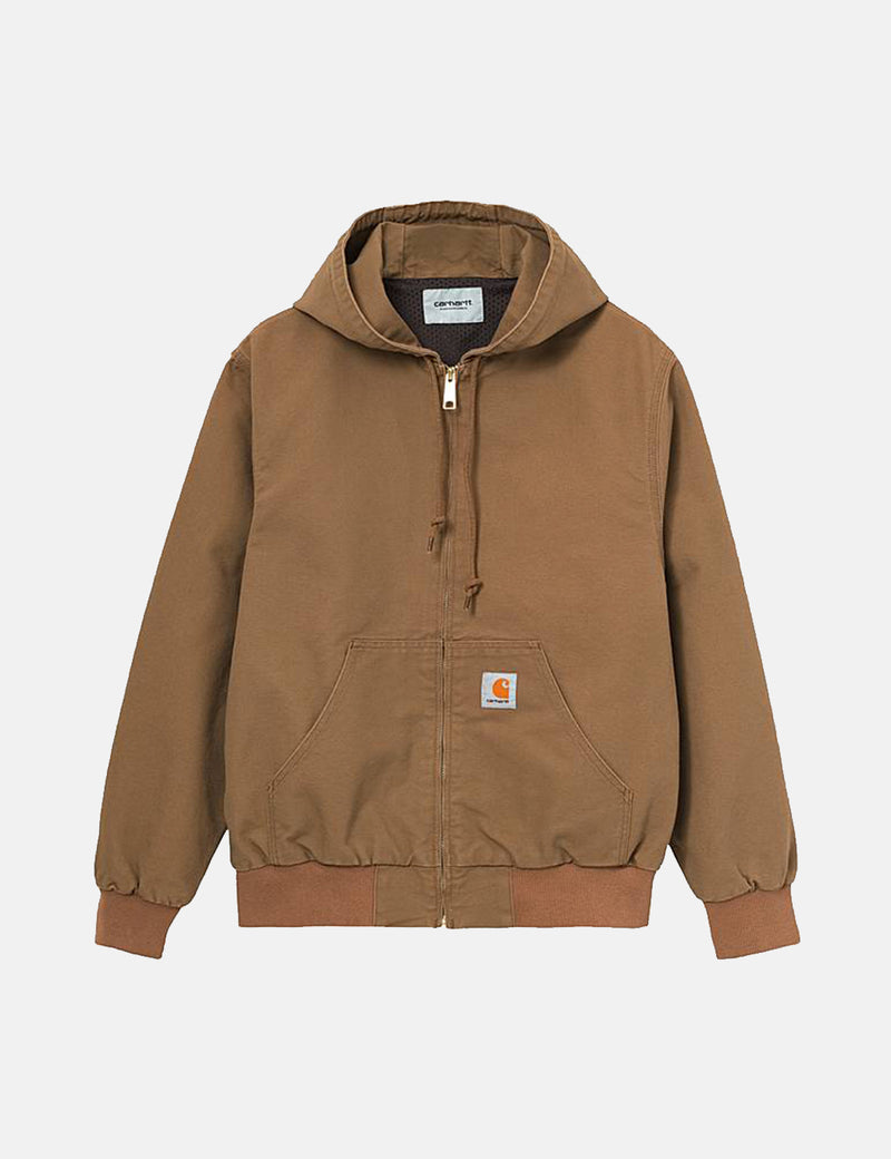 Carhartt-WIP Active Jacket (coton biologique) - Hamilton Brown