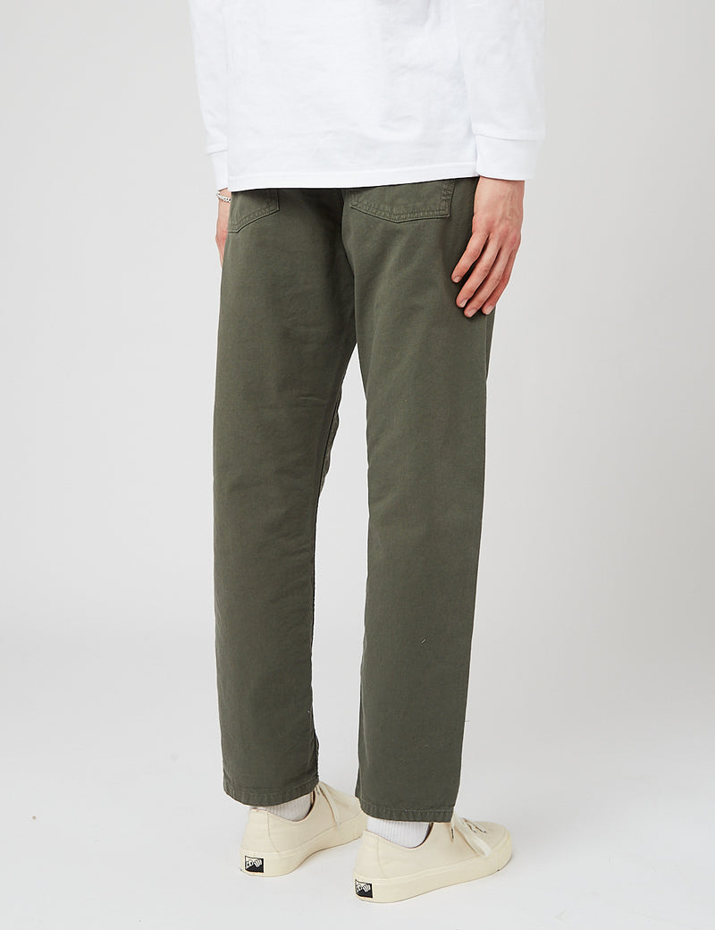 Carhartt-WIP-WIPニューエルパンツ（リラックス、テーパー）-タイムグリーン