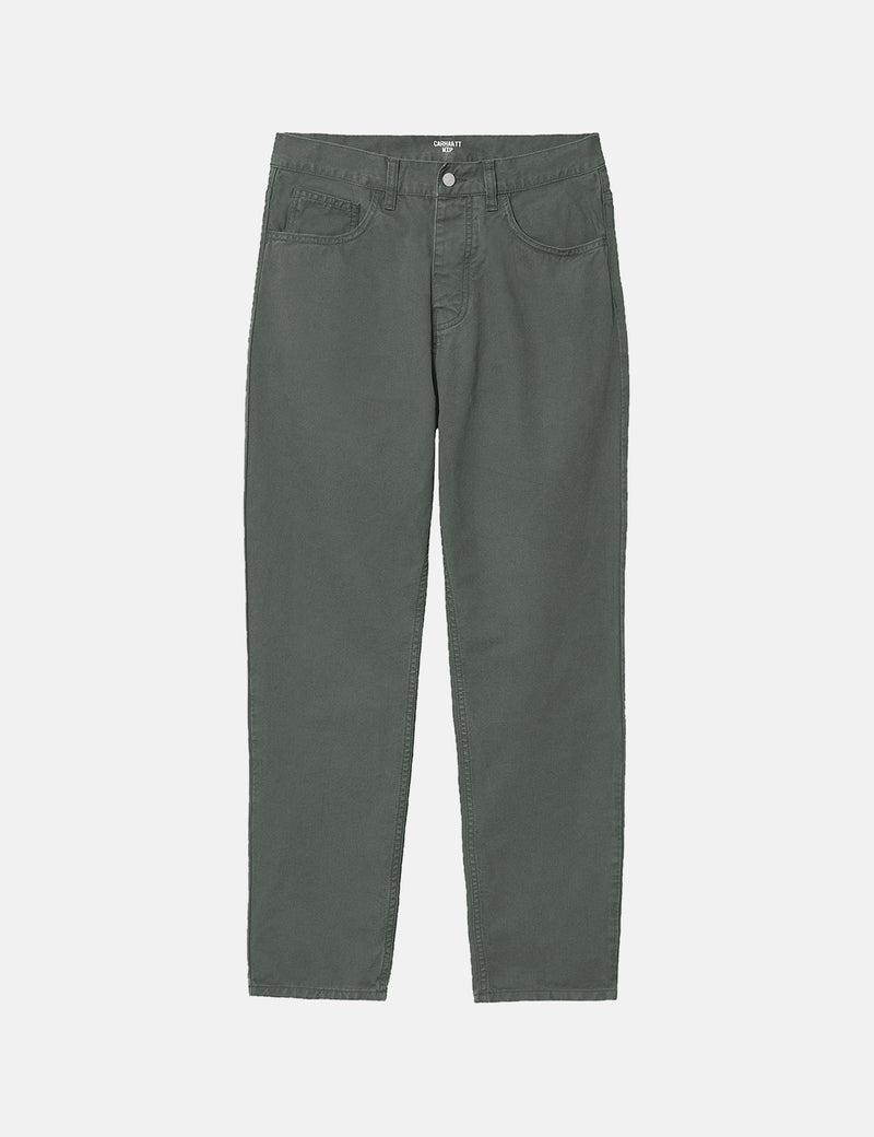 Carhartt-WIP-WIPニューエルパンツ（リラックス、テーパー）-タイムグリーン
