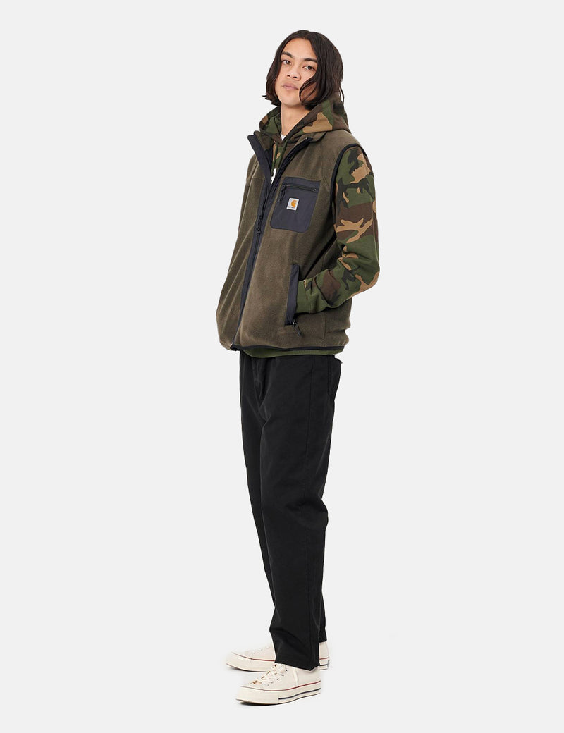 Carhartt-WIP-WIPニューエルパンツ（リラックス、テーパー）-ブラック