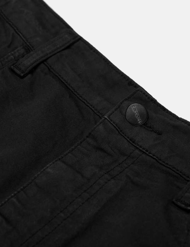 Carhartt-WIP-WIPニューエルパンツ（リラックス、テーパー）-ブラック