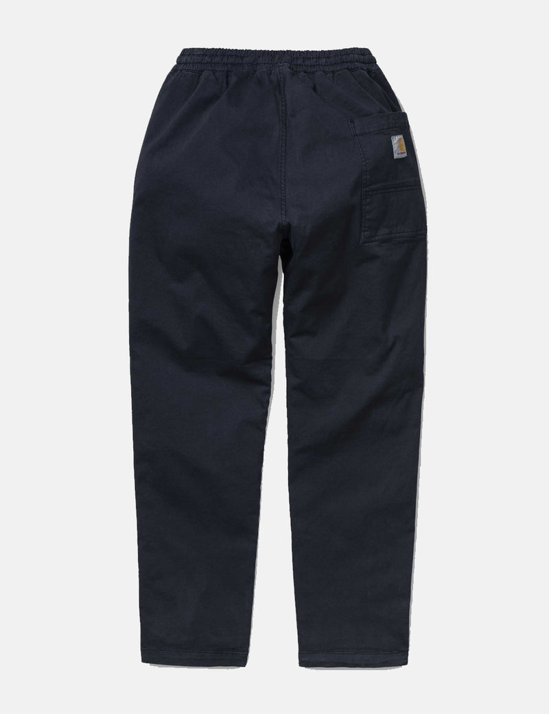 Pantalon Carhartt-WIP Lawton - Bleu Marine Foncé