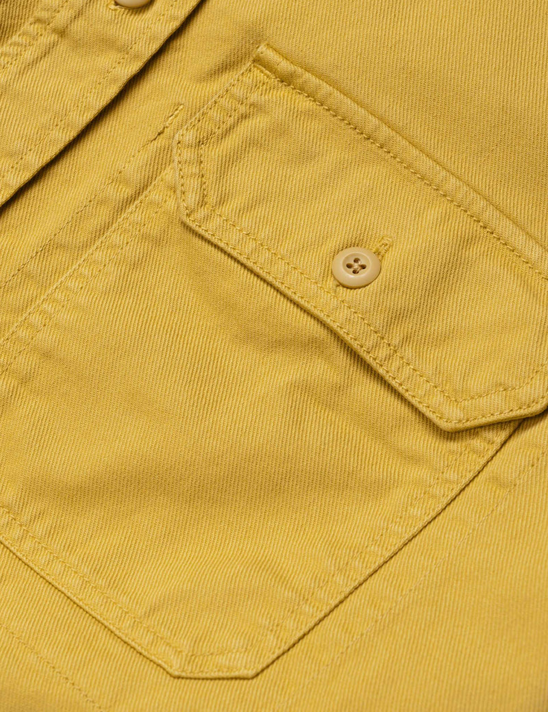 Carhartt-WIP Reno 셔츠-Colza Yellow