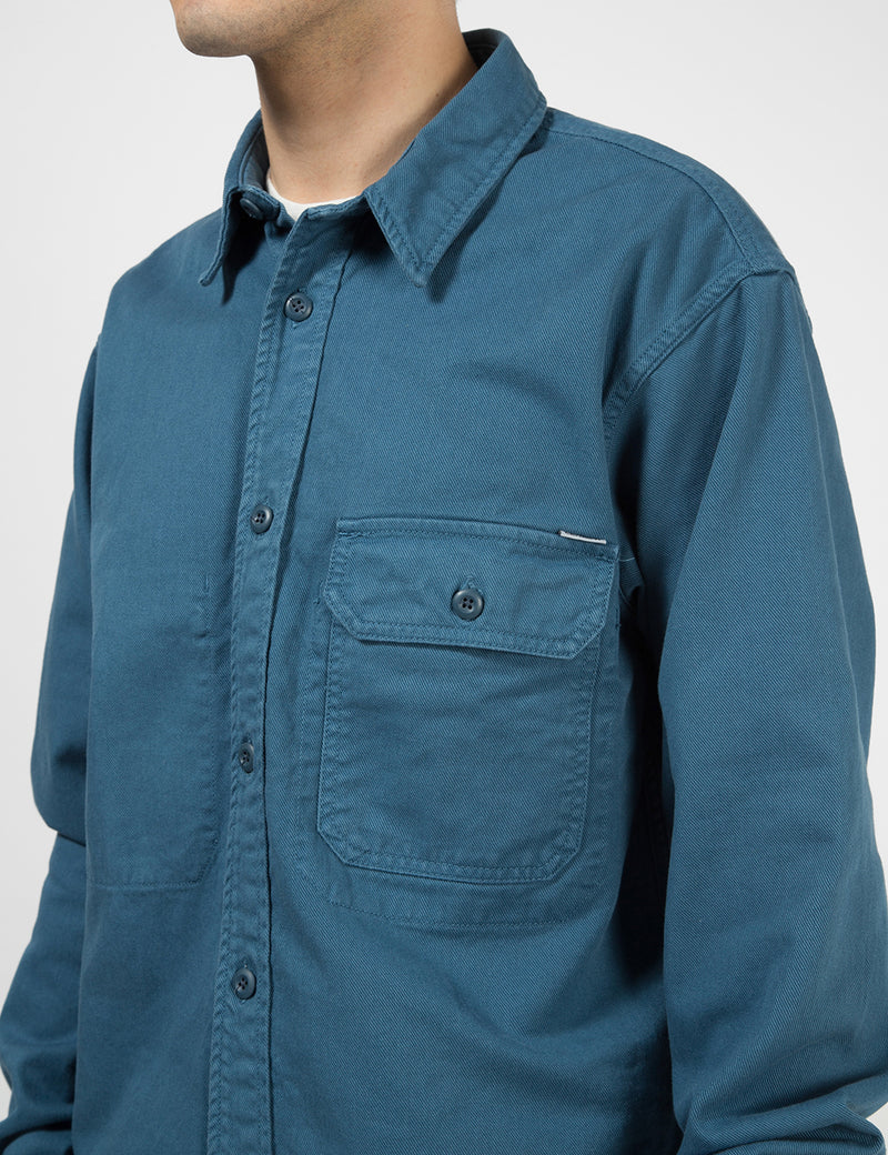 Carhartt-WIP Reno Shirt - Prussian Blue