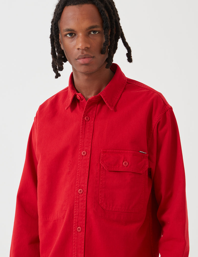 Carhartt best sale red shirt