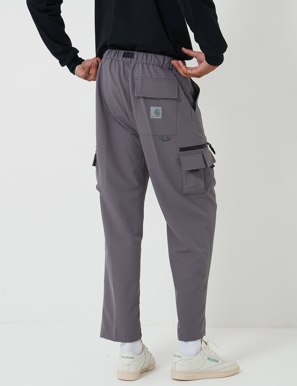 Carhartt WIP Elmwood Pant Stretch Husky Grey I URBAN EXCESS