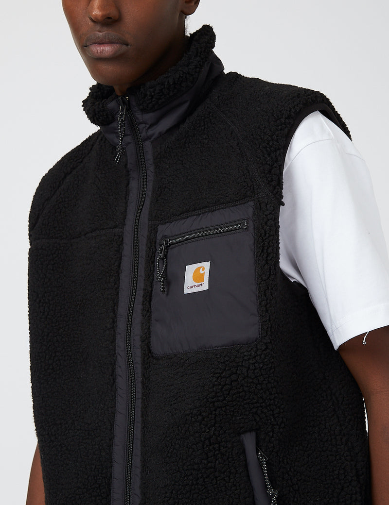 Carhartt-WIP Prentis Fleece Vest - Black