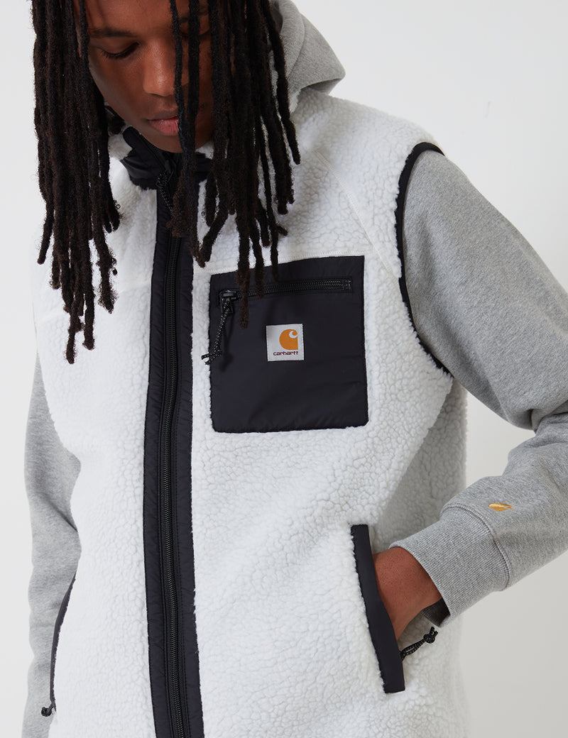 Carhartt-WIP Prentis Fleece Vest - Wax