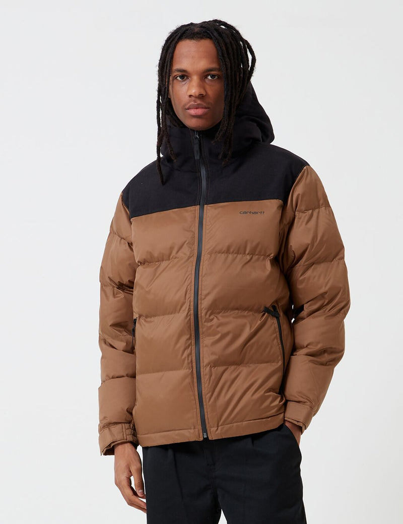 Carhartt WIP Larsen Jacket Hamilton Brown URBAN EXCESS