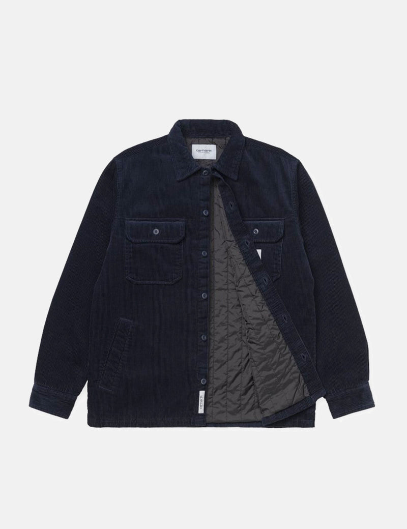 Carhartt-WIP Whitsome Shirt Jacket - Dark Navy Blue