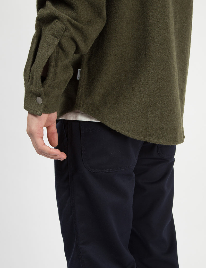 Carhartt-WIP Oscar Shirt - Cypress Heather Green