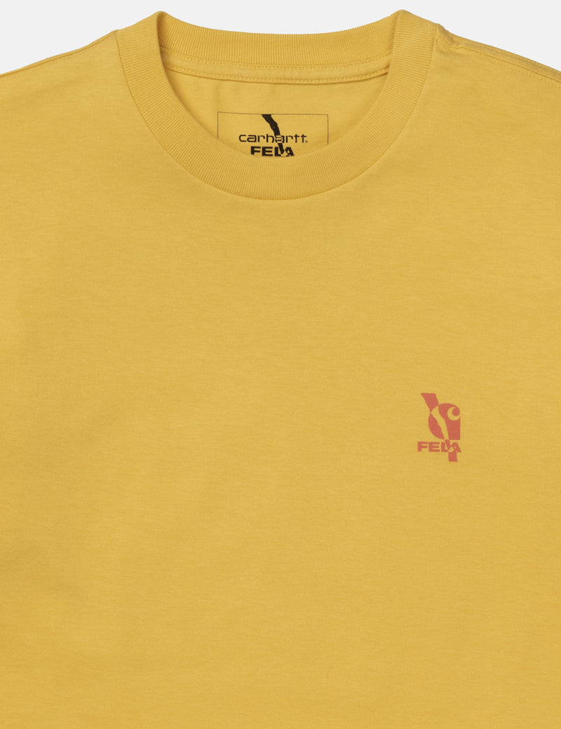 Carhartt-WIP x Fela Kuti Power Vagabonds T-Shirt - Samoan Sun