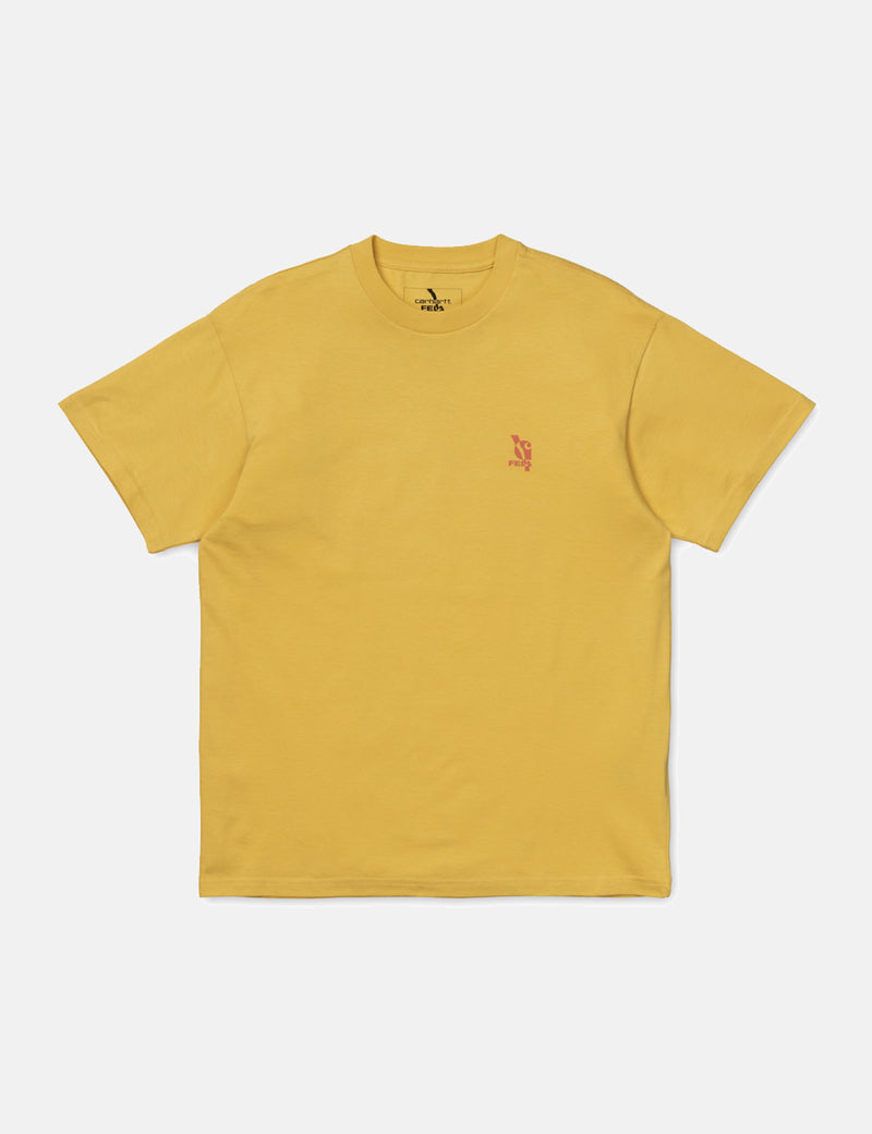 Carhartt-WIP x Fela Kuti Power Vagabonds T-Shirt - Samoan Sun
