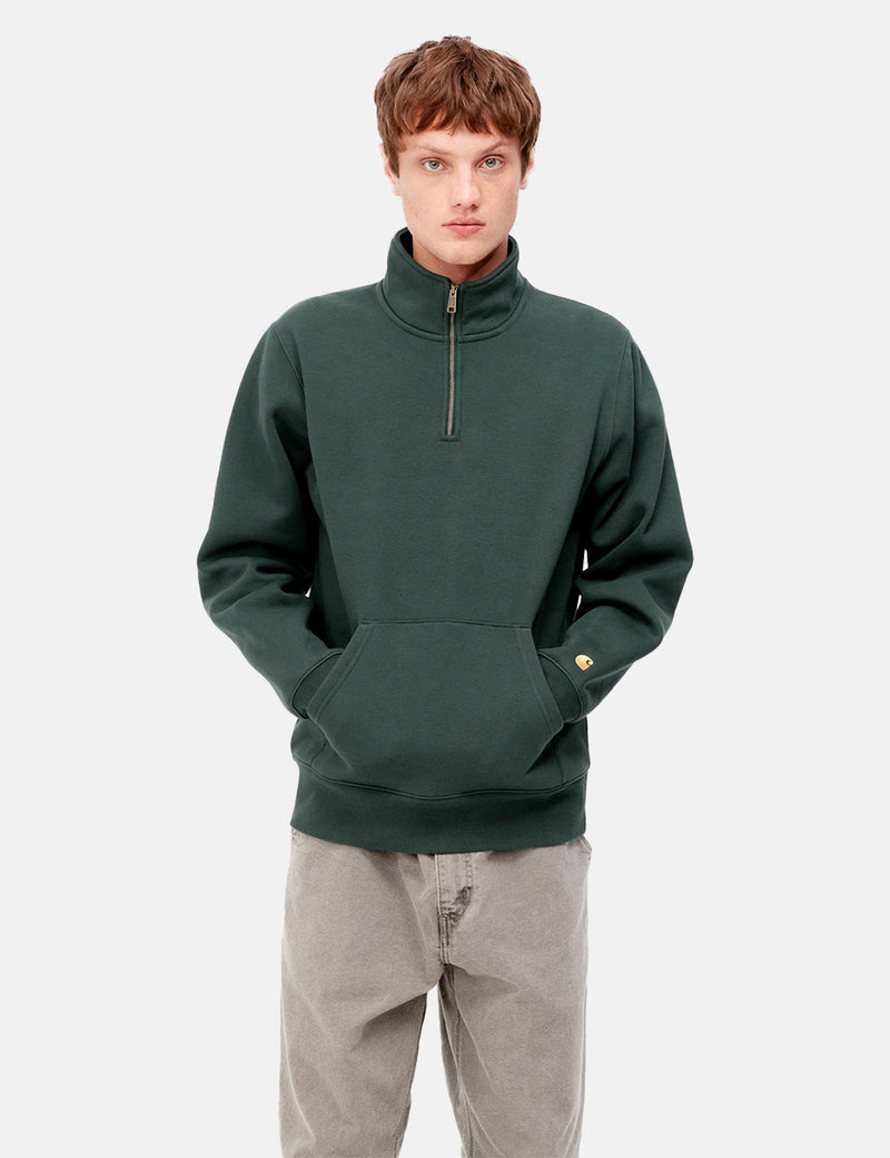 Sweat À Capuche Chase - Carhartt WIP - Homme - Vert Vert - Cdiscount  Prêt-à-Porter