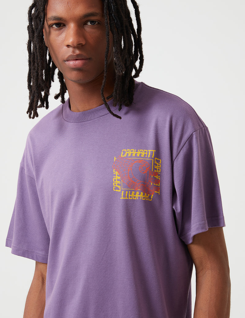 Carhartt-WIP Virtual T-Shirt - Dusty Mauve