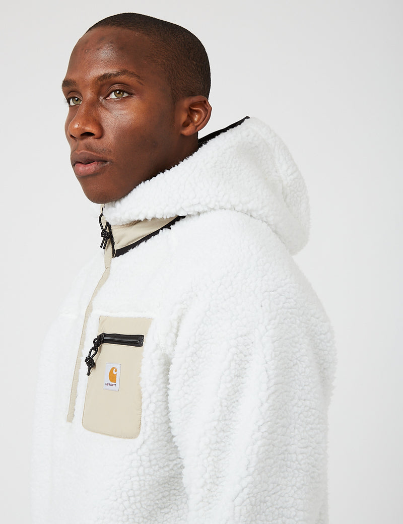 Carhartt-WIP Prentis Fleece Pullover Jacket - Wax/Wall
