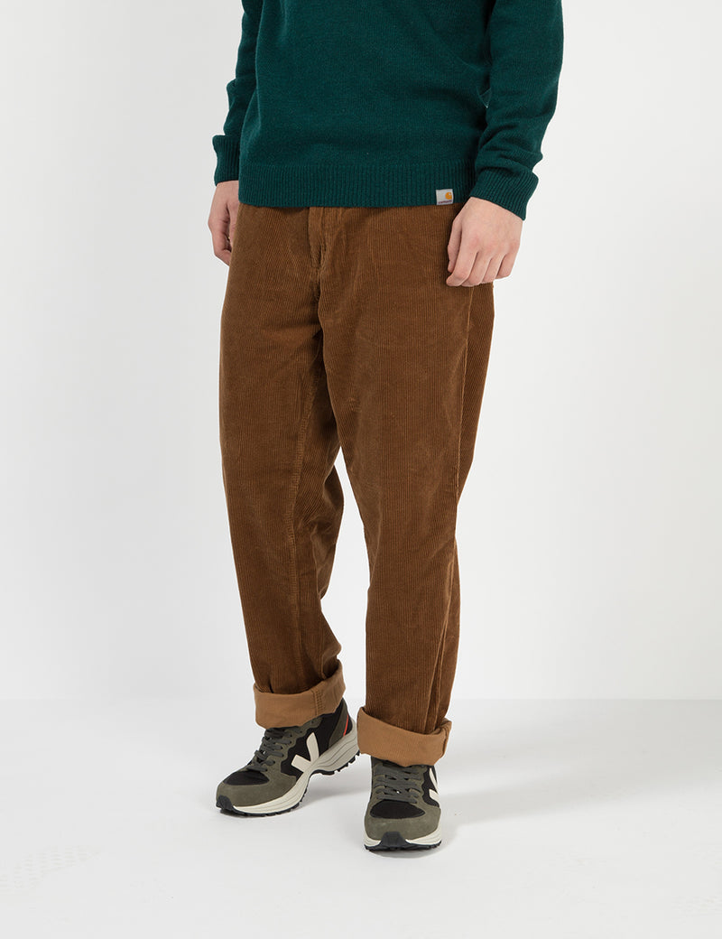 Norse Store  Shipping Worldwide - Carhartt WIP Simple Pant - Hamilton  Brown Rinsed