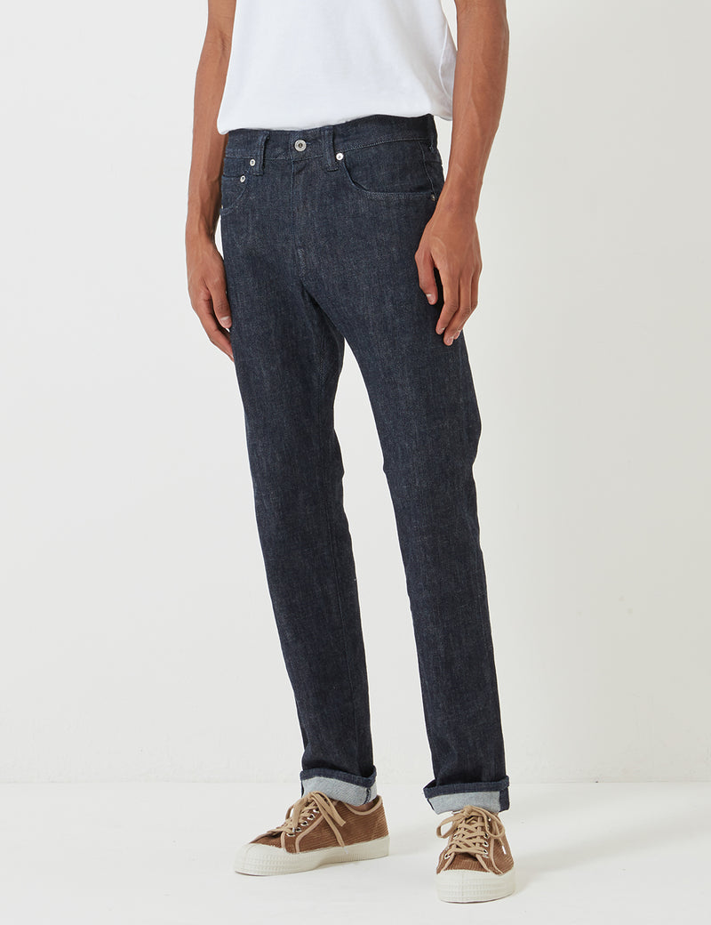 Edwin ED-55 CS Yuuki Blue Denim Jeans - Rinsed
