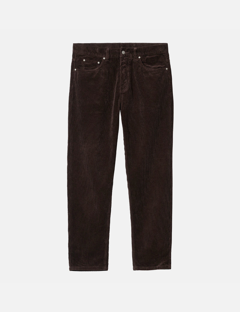 Carhartt-WIP Newel Cord Pant (Relaxed) - 다크 엄버 브라운