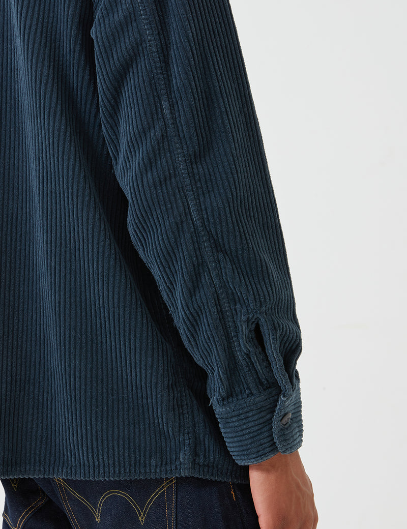 Edwin Big Shirt (Corduroy) - Ebony