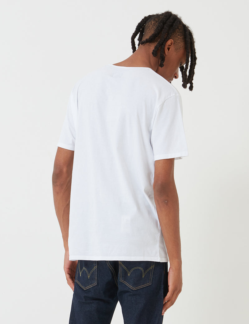 Edwin The Wave T-Shirt - White
