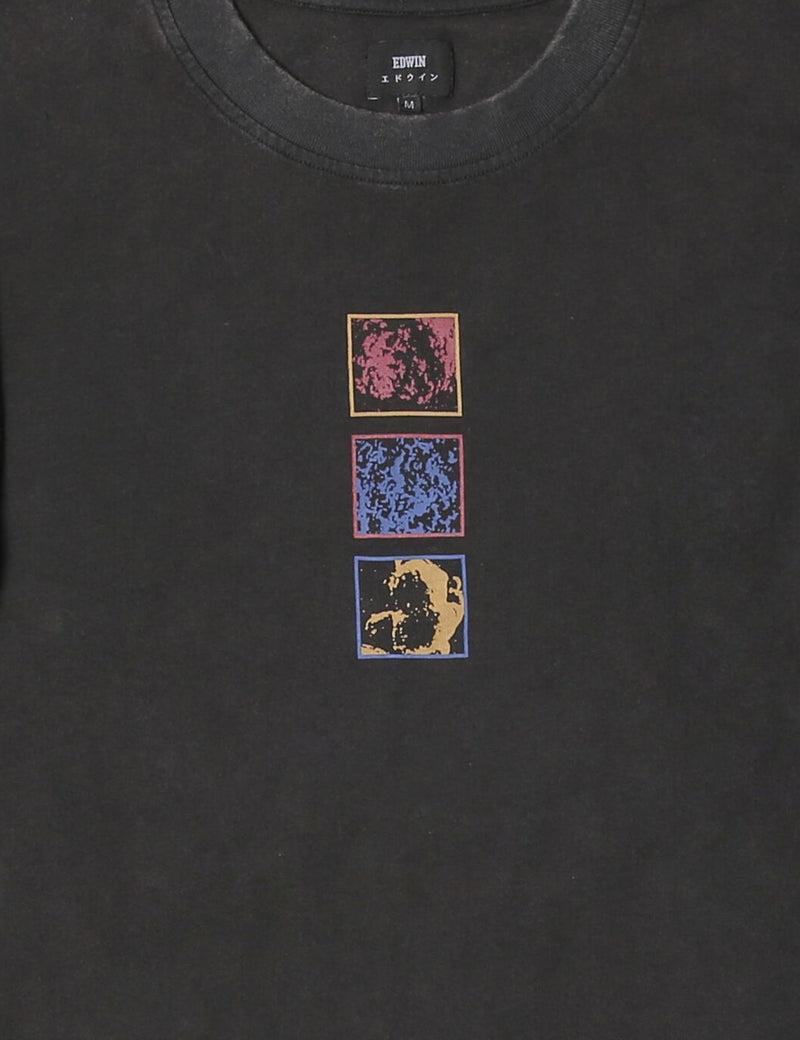 Edwin Hazy Dreams I LS T-Shirt - Black