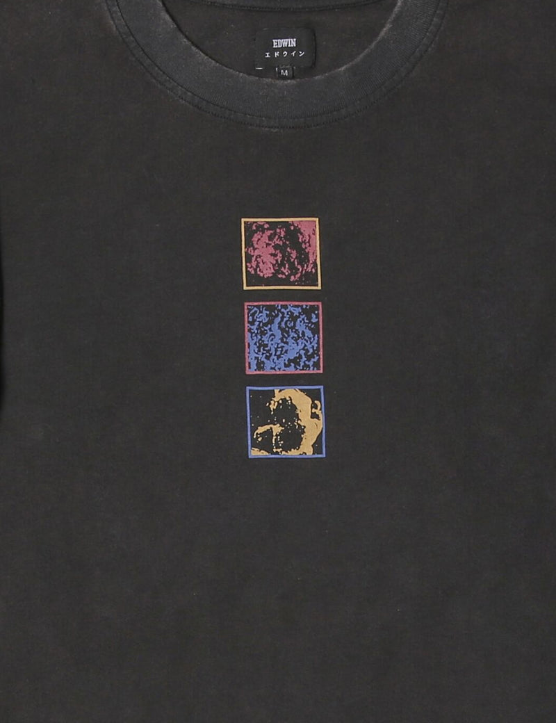 T-Shirt Edwin Hazy Dreams I LS - Noir