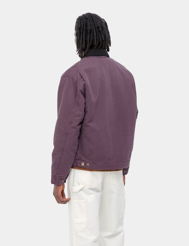 Carhartt-WIP OG Detroit Jacket - Dark Plum/Black