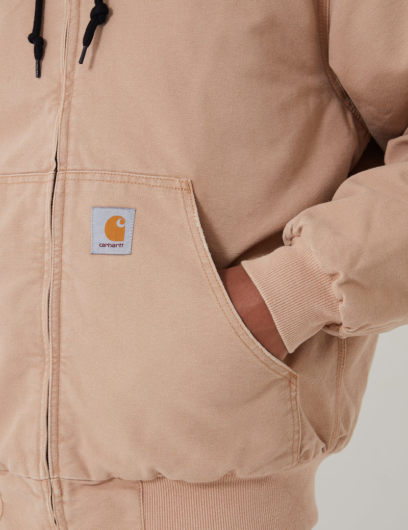 Carhartt-WIP OG Active Jacket (Organic Cotton)-더스티 해밀턴 브라운