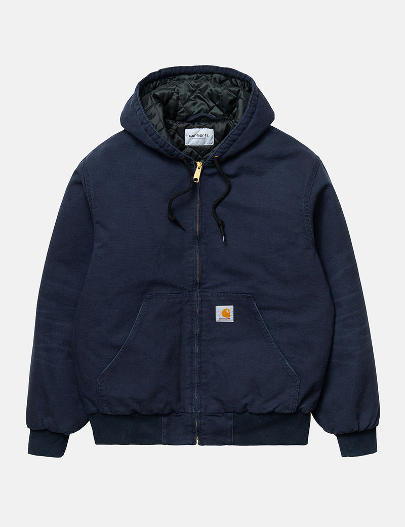 Carhartt-WIP OG Active Jacket (Organic Cotton) - Aged, Dark Navy Blue