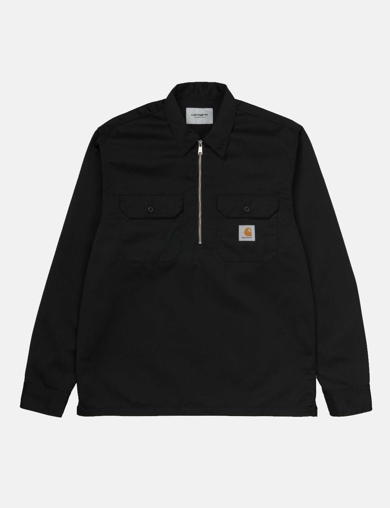 Carhartt-WIP Ilford Shirt - Black Rinsed