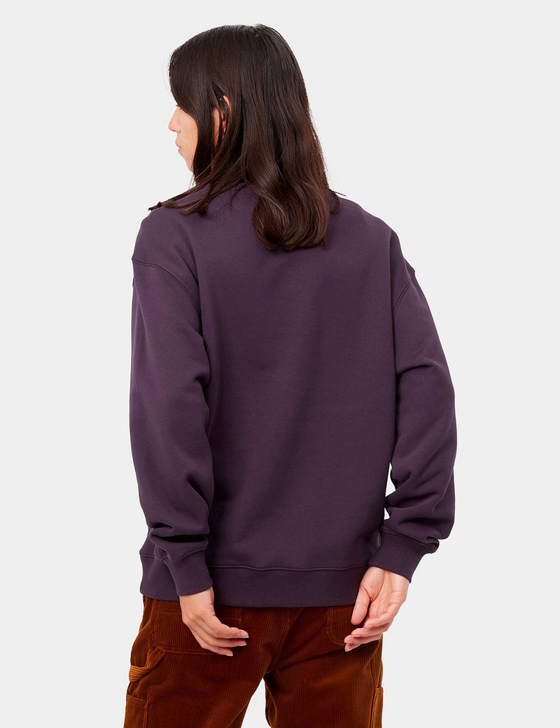 Sweat Carhartt-WIP Femme - Iris Foncé/Alto Froid