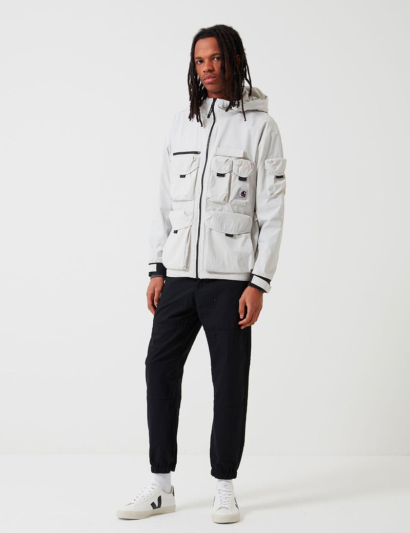 Carhartt-WIP Hayes Hooded Jacket - Pebble