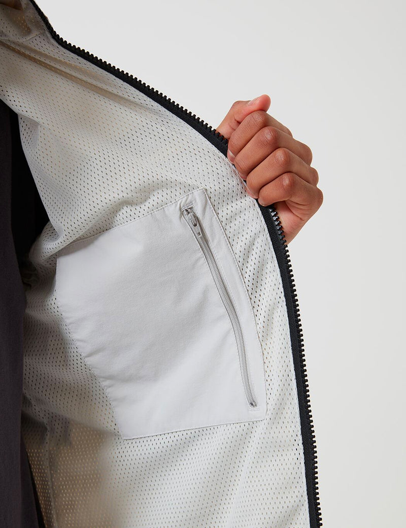 Carhartt-WIP Hayes Hooded Jacket - Pebble